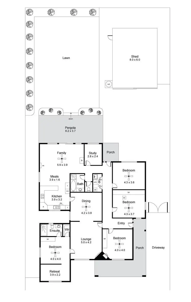 Floorplan of Homely house listing, 2 Edgeworth Street, Prospect SA 5082