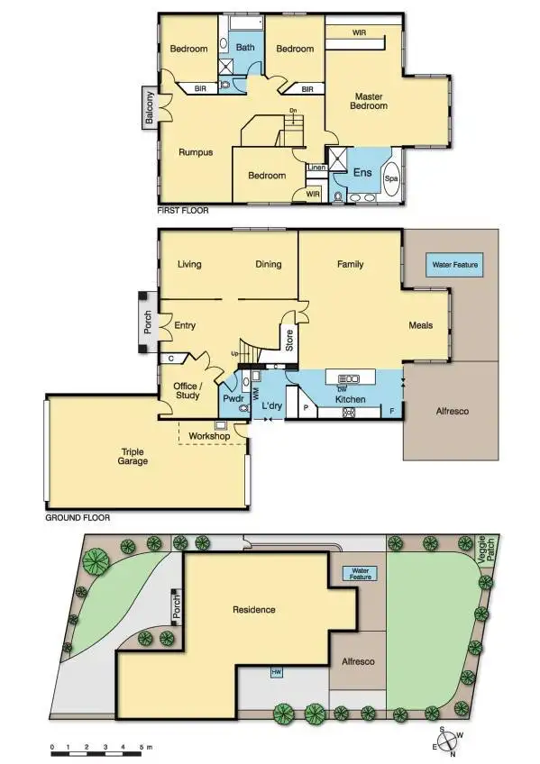 Floorplan of Homely house listing, 10 Knightsbridge Place, Diamond Creek VIC 3089