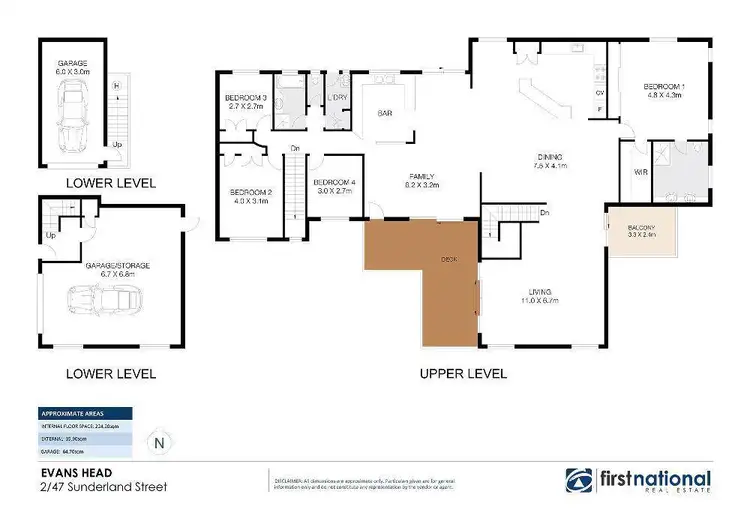 Floorplan of Homely townhouse listing, 2/47 Sunderland Street, Evans Head NSW 2473