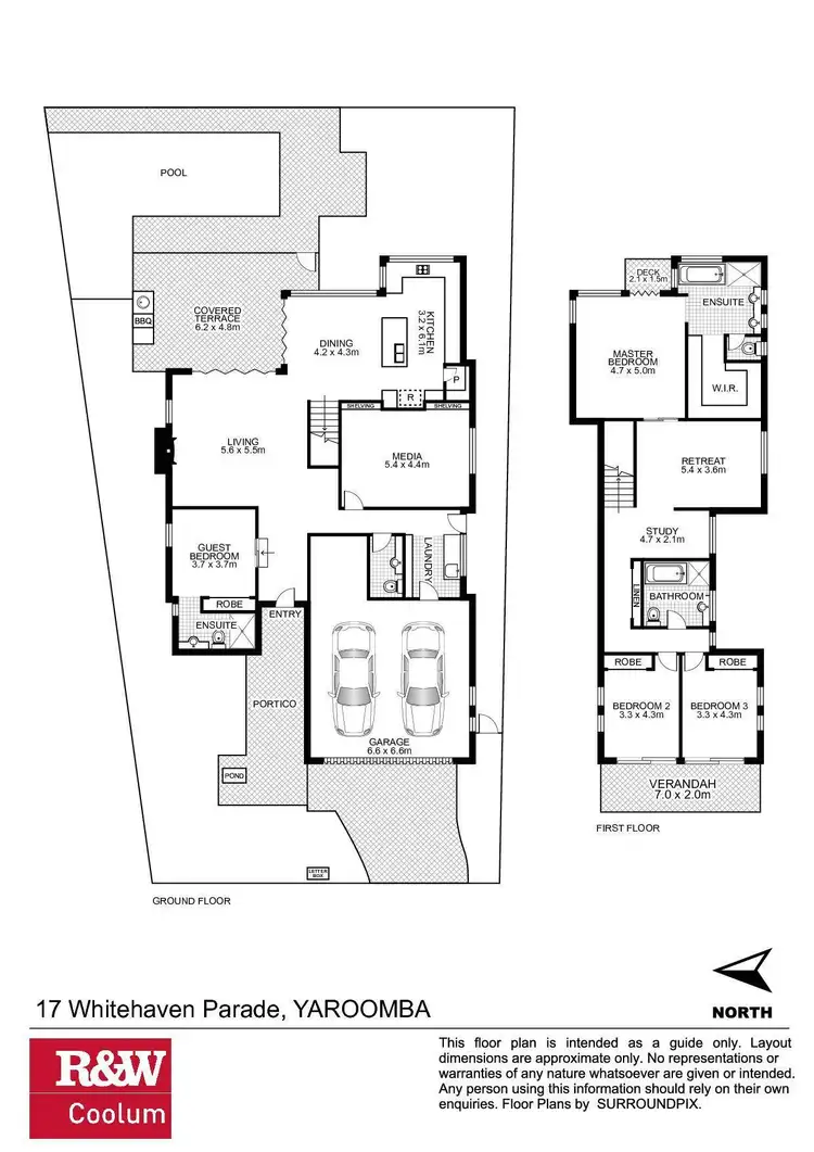 Floorplan of Homely house listing, 17 Whitehaven Parade, Yaroomba QLD 4573