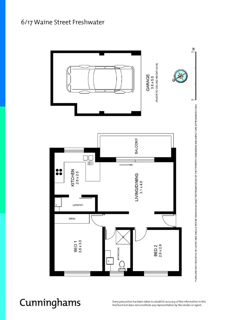 Floorplan of Homely unit listing, 6/17 Waine Street, Freshwater NSW 2096