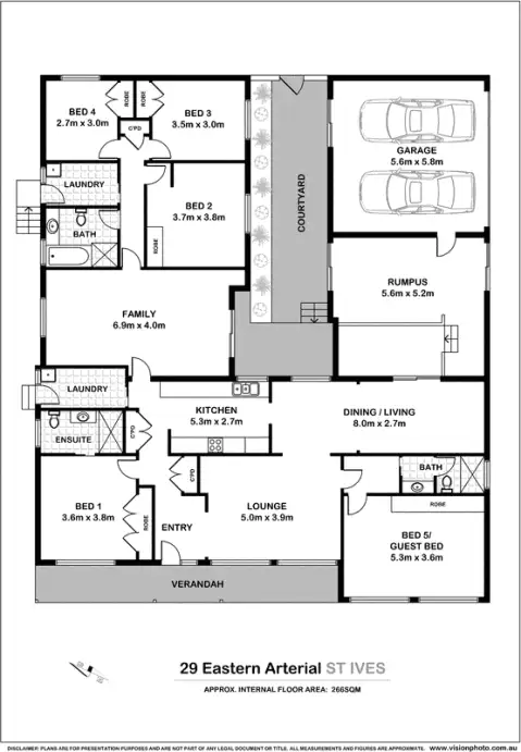 Floorplan of Homely house listing, 29 Eastern Arterial Road, St Ives NSW 2075