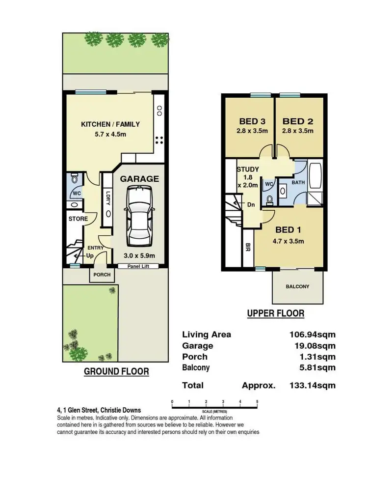 Floorplan of Homely house listing, 4/42 Sunningdale Drive, Christie Downs SA 5164