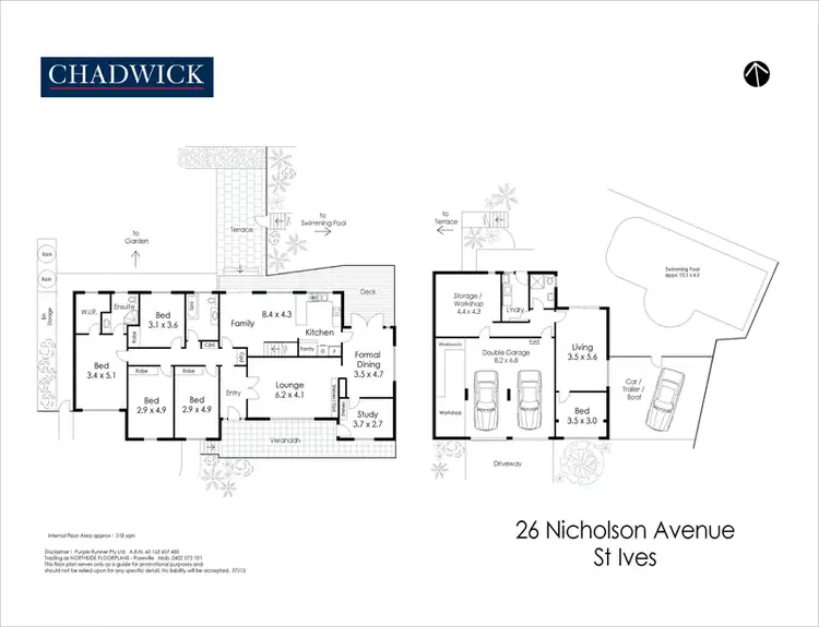 Floorplan of Homely house listing, 26 Nicholson Avenue, St Ives NSW 2075