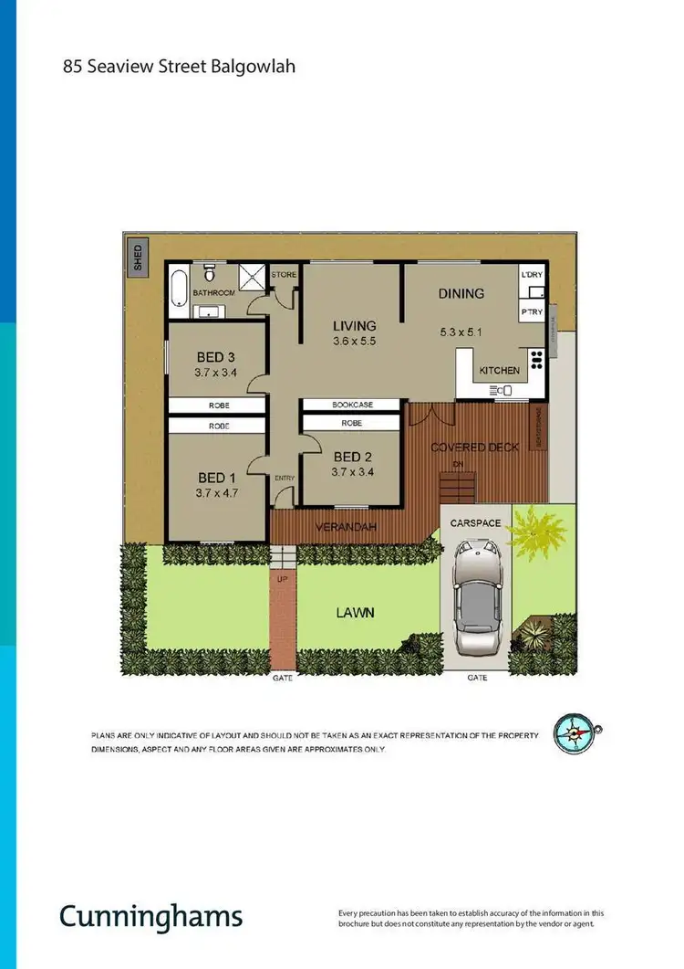 Floorplan of Homely house listing, 85 Seaview Street, Balgowlah NSW 2093