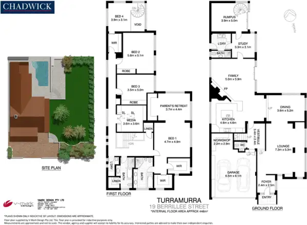 Floorplan of Homely house listing, 19 Berrillee Street, Turramurra NSW 2074