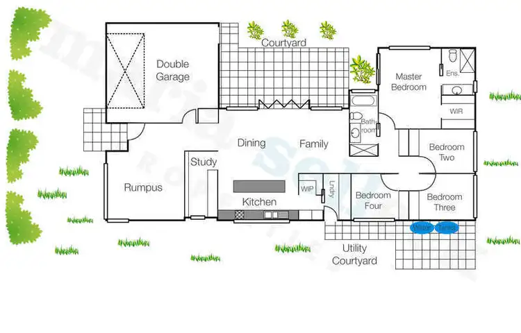 Floorplan of Homely house listing, 58 Warramoo Crescent, Narrabundah ACT 2604
