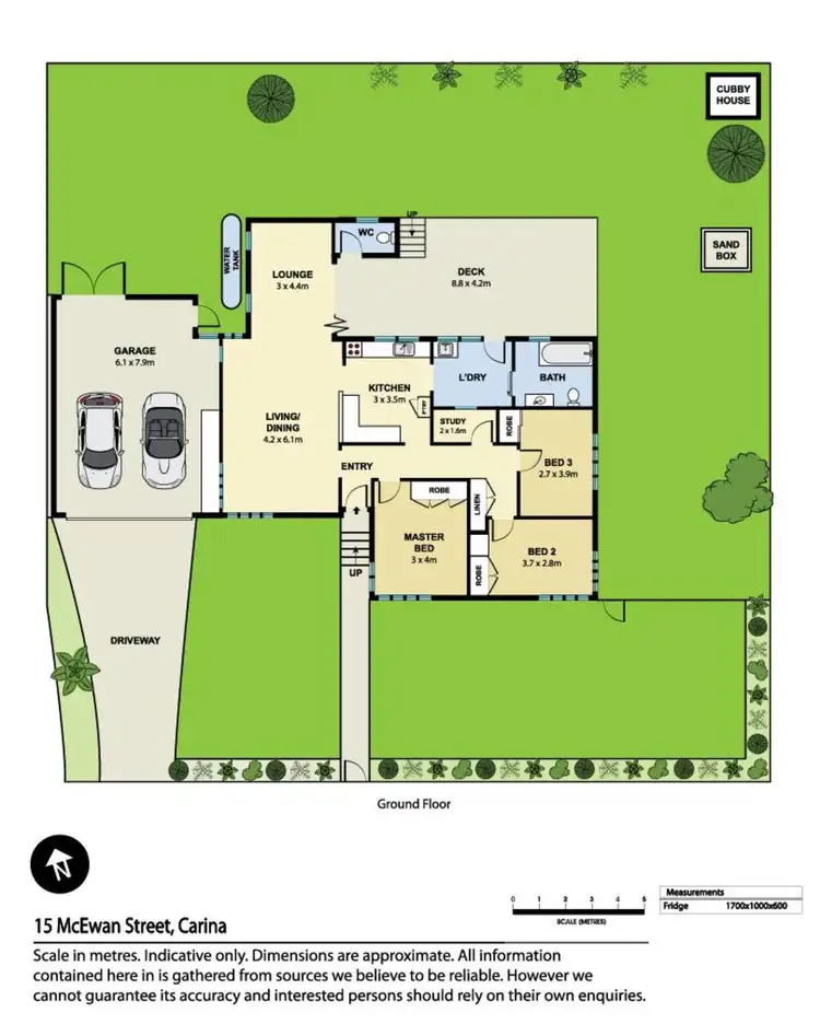 Floorplan of Homely house listing, 15 Mcewan Street, Carina QLD 4152