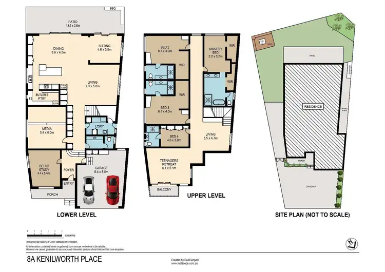 Floorplan of Homely house listing, 8a Kenilworth Place, Carindale QLD 4152