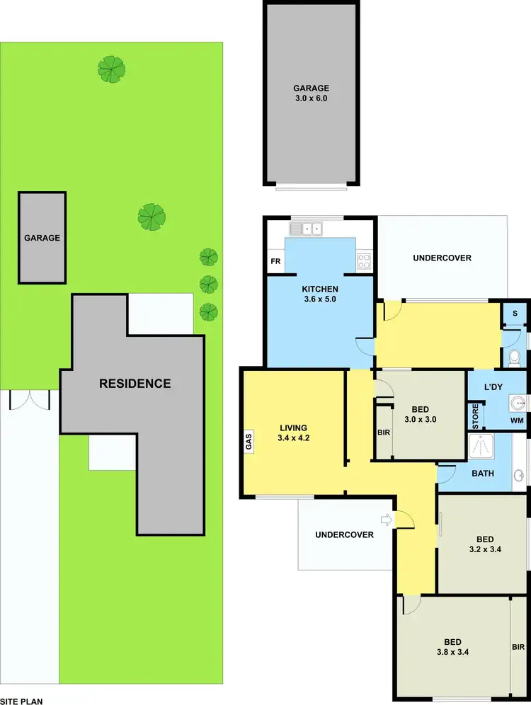 Floorplan of Homely house listing, 75 Melbourne Avenue, Glenroy VIC 3046