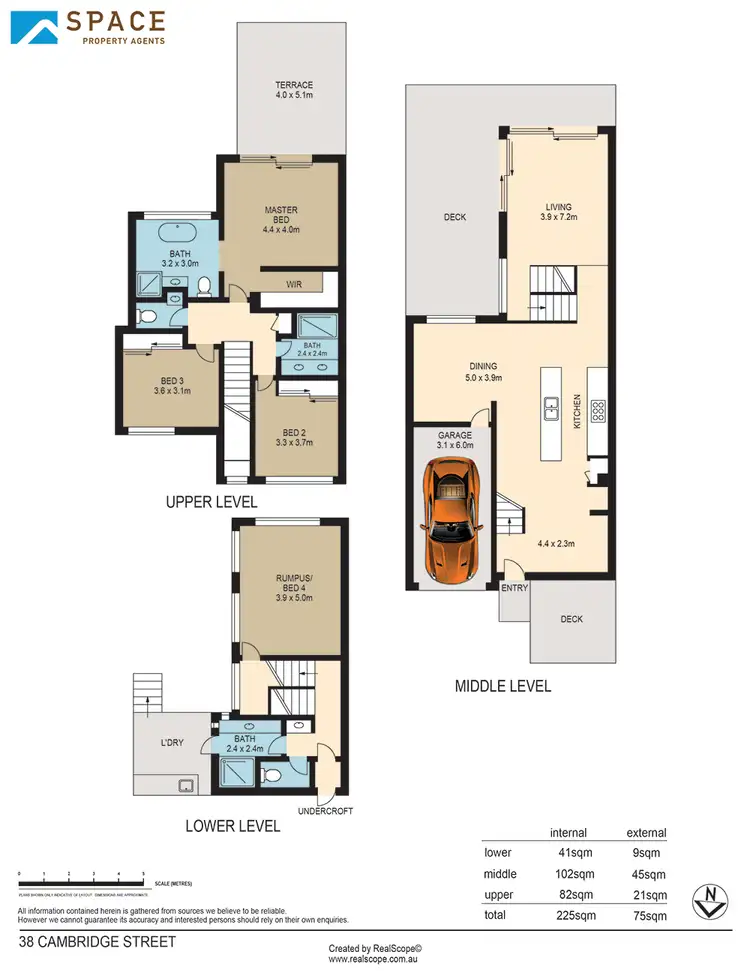 Floorplan of Homely house listing, 38 Cambridge Street, Red Hill QLD 4059