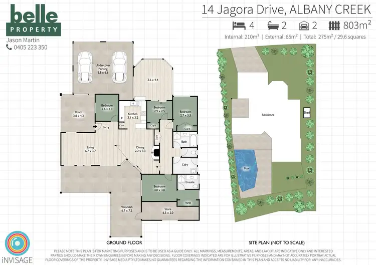Floorplan of Homely house listing, 14 Jagora Drive, Albany Creek QLD 4035
