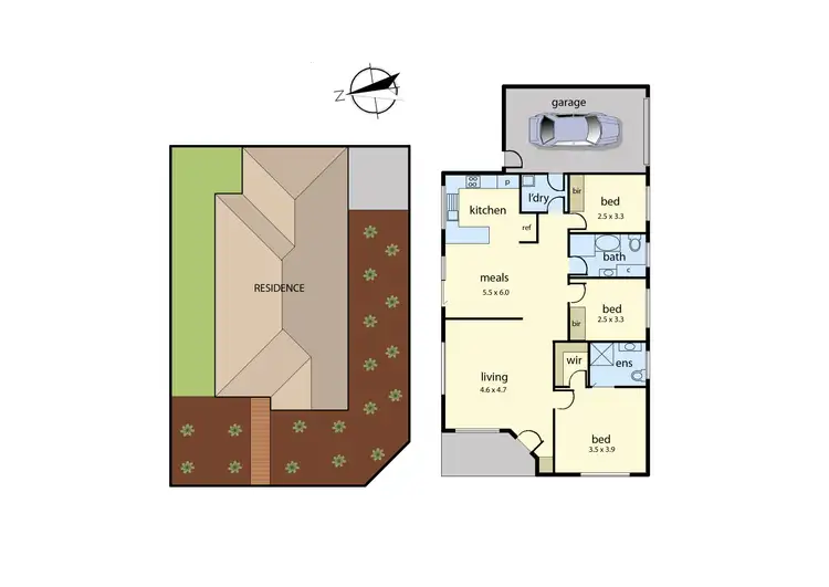 Floorplan of Homely house listing, 30 Manna Gum Drive, Pakenham VIC 3810
