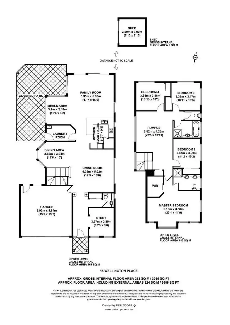 Floorplan of Homely house listing, 15 Wellington Place, Parkinson QLD 4115