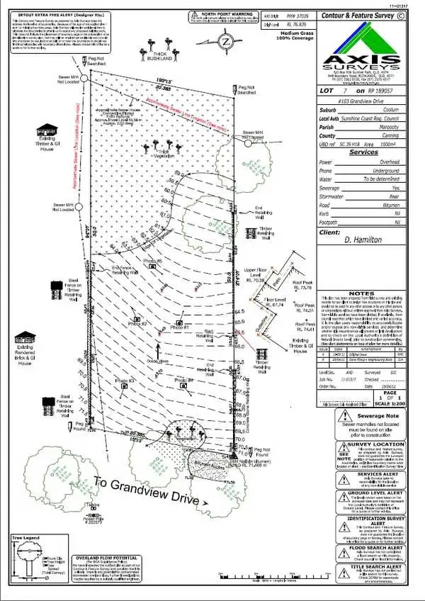 Floorplan of Homely land listing, 103 Grandview Drive, Coolum Beach QLD 4573
