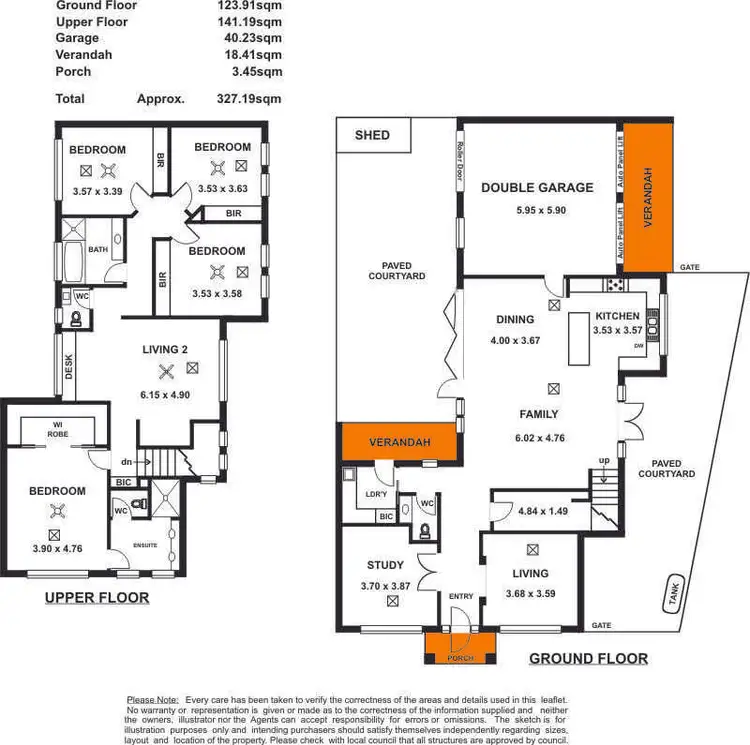 Floorplan of Homely house listing, 2 Parkview Avenue, Grange SA 5022