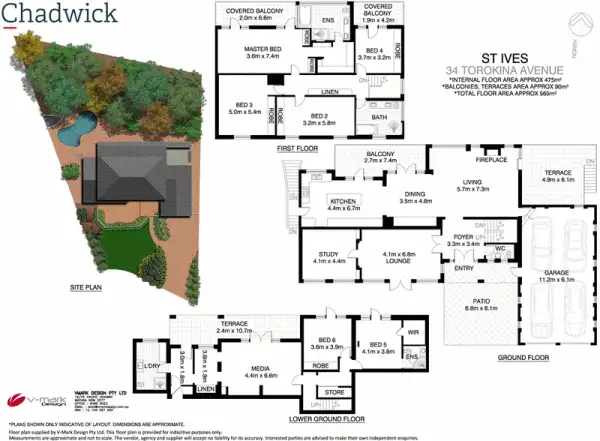 Floorplan of Homely house listing, 34 Torokina Avenue, St Ives NSW 2075