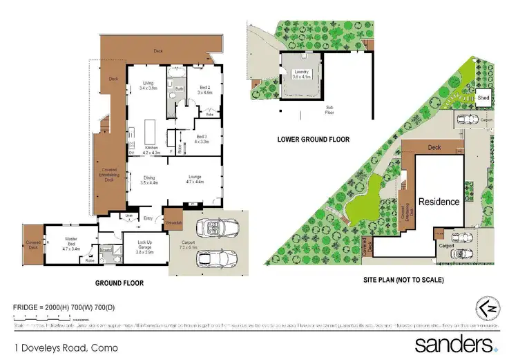 Floorplan of Homely house listing, 1 Doveleys Road, Como NSW 2226