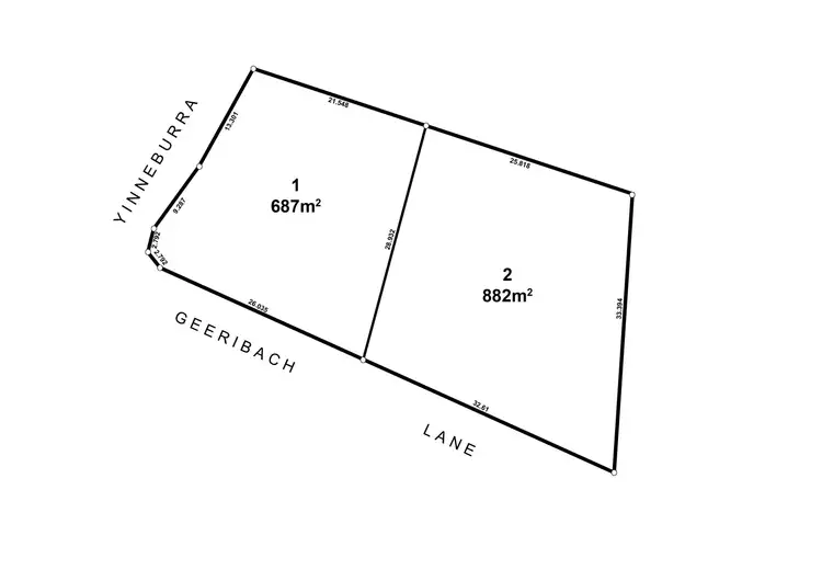 Floorplan of Homely land listing, LOT 1, 1 Geeribach Lane, Yaroomba QLD 4573