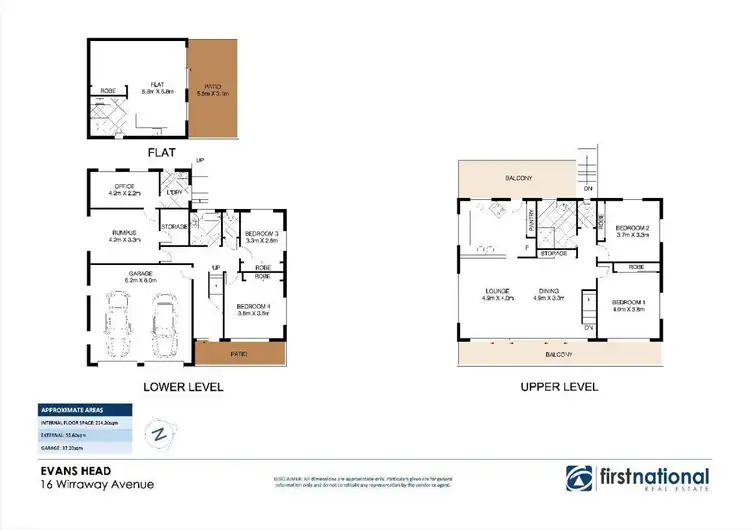 Floorplan of Homely house listing, 16 Wirraway Avenue, Evans Head NSW 2473