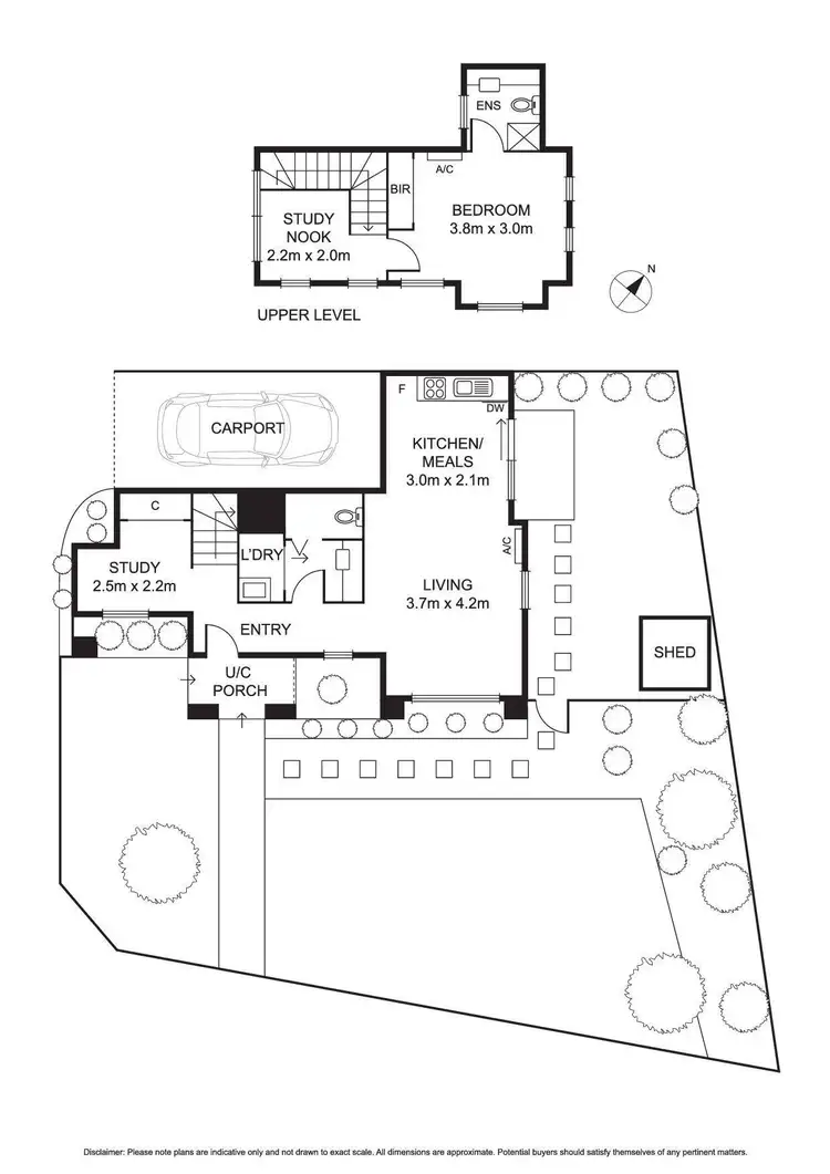 Floorplan of Homely townhouse listing, 1/59 Cheddar Road, Reservoir VIC 3073