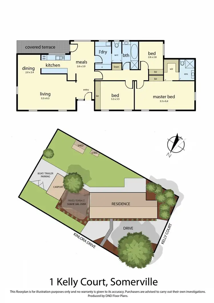 Floorplan of Homely house listing, 1 Kelly Court, Somerville VIC 3912