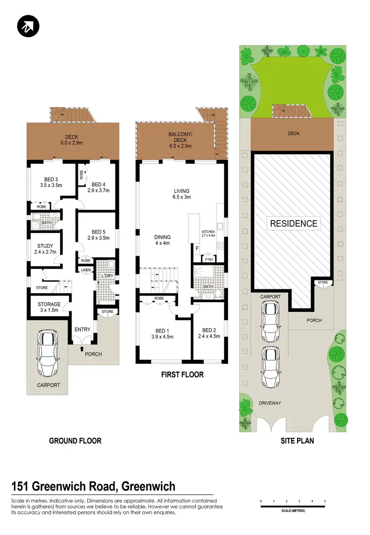 Floorplan of Homely house listing, 151 Greenwich Road, Greenwich NSW 2065