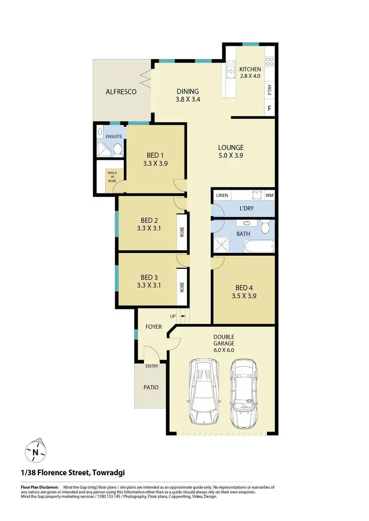 Floorplan of Homely house listing, 38a Florence Street, Towradgi NSW 2518
