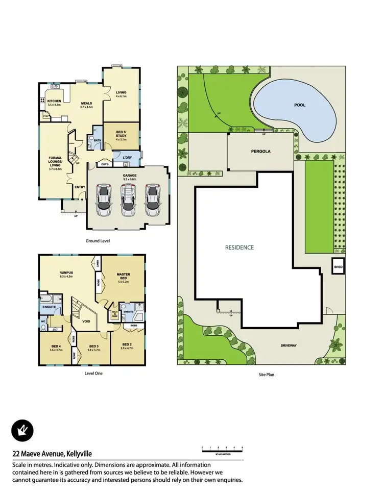 Floorplan of Homely house listing, 22 Maeve Avenue, Kellyville NSW 2155