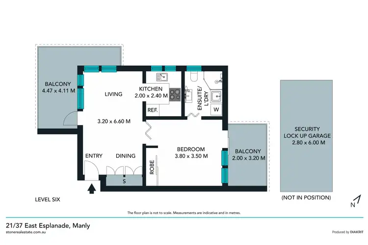 Floorplan of Homely apartment listing, 21/37 East Esplanade, Manly NSW 2095