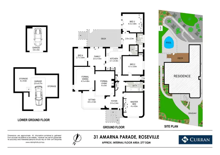 Floorplan of Homely house listing, 31 Amarna Parade, Roseville NSW 2069