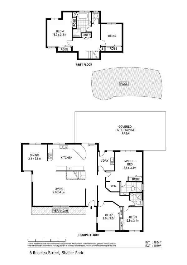 Floorplan of Homely house listing, 6 Roselea Street, Shailer Park QLD 4128