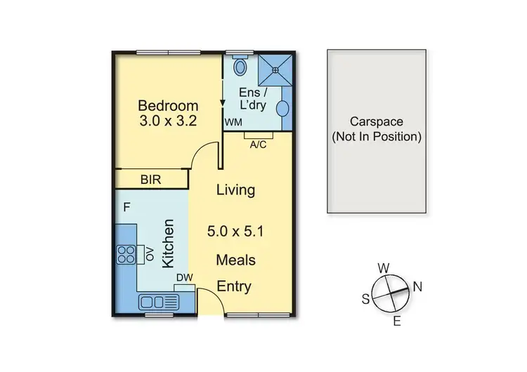 Floorplan of Homely apartment listing, 8/57 Pender Street, Thornbury VIC 3071