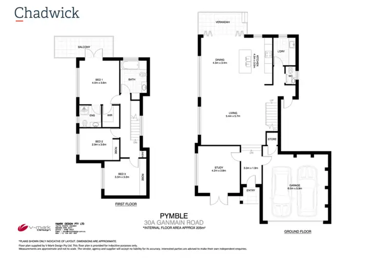 Floorplan of Homely house listing, 30A Ganmain Road, Pymble NSW 2073