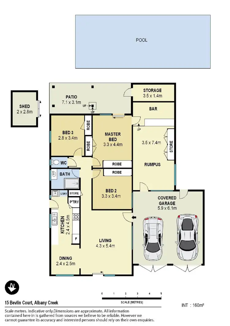 Floorplan of Homely house listing, 15 Bevlin Court, Albany Creek QLD 4035