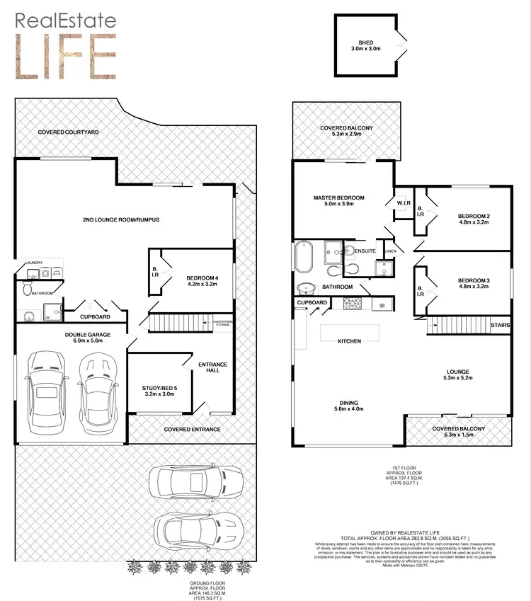Floorplan of Homely house listing, 48 Green Point Drive, Green Point NSW 2428