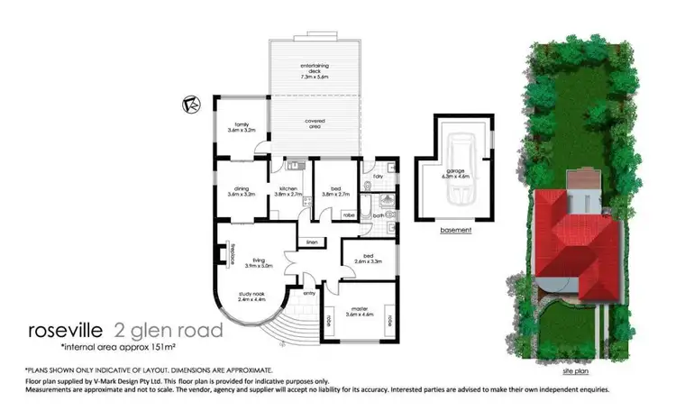Floorplan of Homely house listing, 2 Glen Road, Roseville NSW 2069
