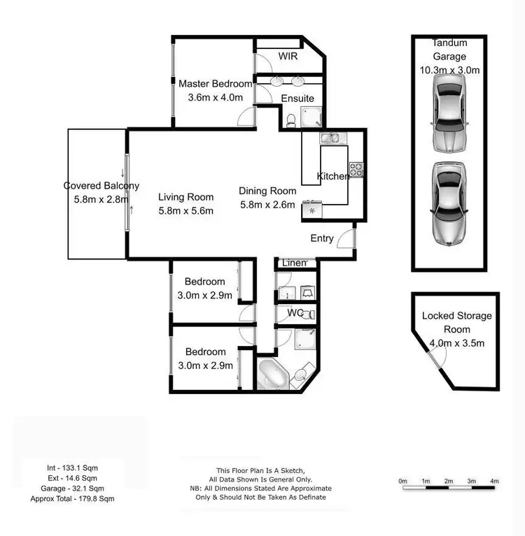 Floorplan of Homely apartment listing, 5/3 Johnston Street, Bilinga QLD 4225