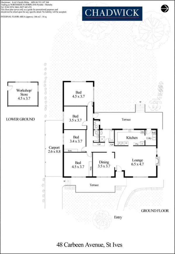 Floorplan of Homely house listing, 48 Carbeen Avenue, St Ives NSW 2075