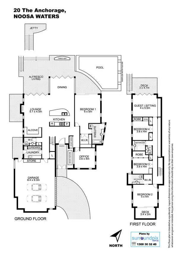 Floorplan of Homely house listing, 20 The Anchorage, Albion QLD 4566