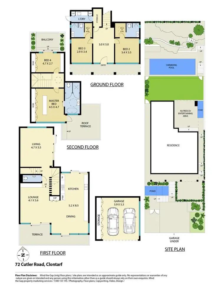 Floorplan of Homely house listing, 72 Cutler Road, Clontarf NSW 2093