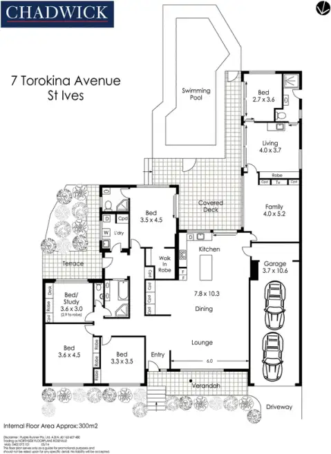 Floorplan of Homely house listing, 7 Torokina Avenue, St Ives NSW 2075
