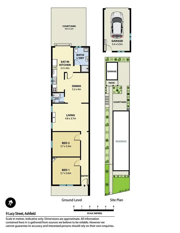 Floorplan of Homely house listing, 9 Lucy Street, Ashfield NSW 2131