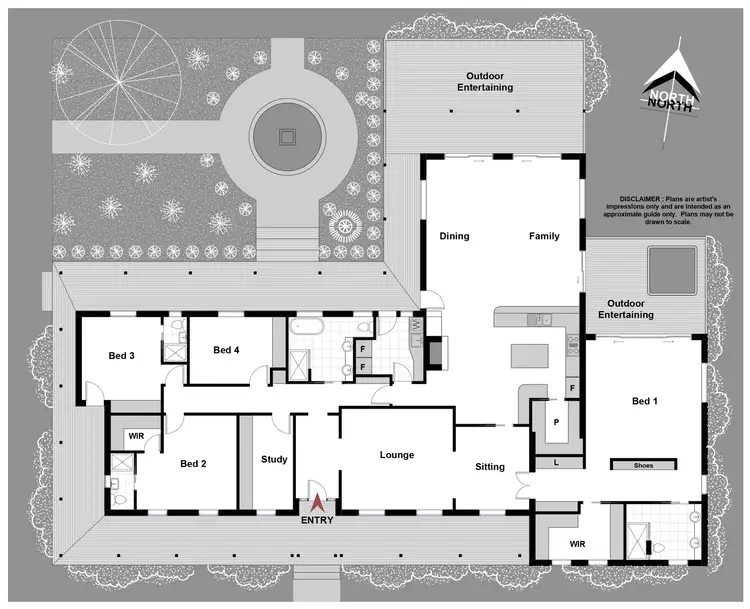 Floorplan of Homely house listing, 17 Amungula Place, Wamboin NSW 2620