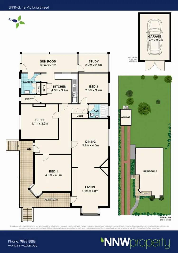 Floorplan of Homely house listing, 16 Victoria Street, Epping NSW 2121