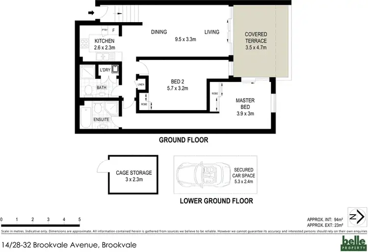 Floorplan of Homely apartment listing, 14/28-32 Brookvale Avenue, Brookvale NSW 2100