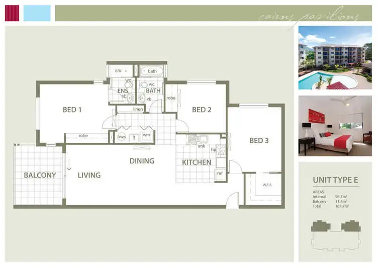 Floorplan of Homely apartment listing, 29/89 to 91 Ishmael Road, Earlville QLD 4870