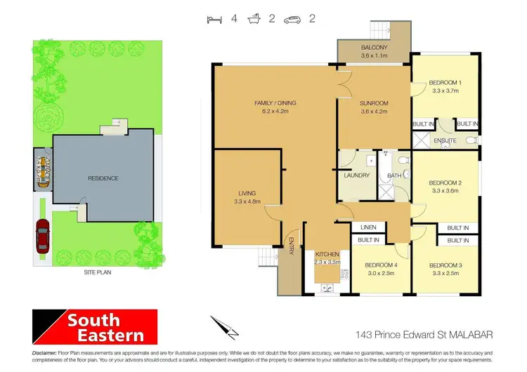 Floorplan of Homely house listing, 143 Prince Edward Street, Malabar NSW 2036