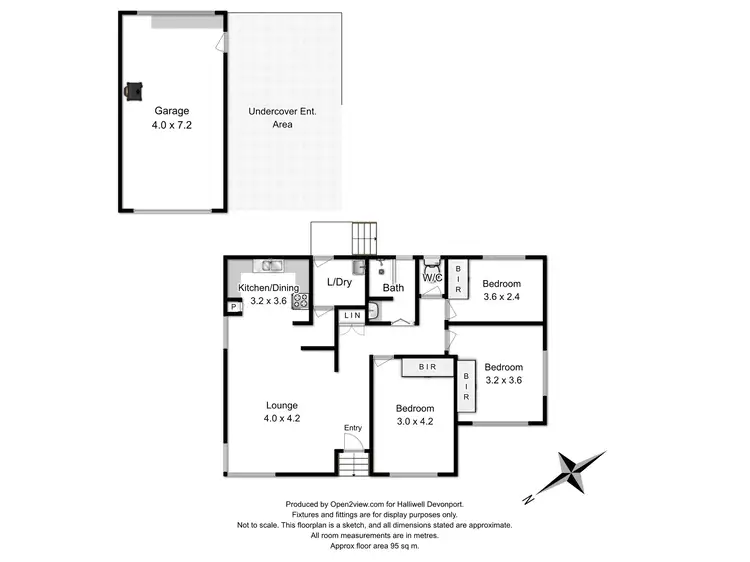 Floorplan of Homely house listing, 12 Girdlestone Street, Devonport TAS 7310