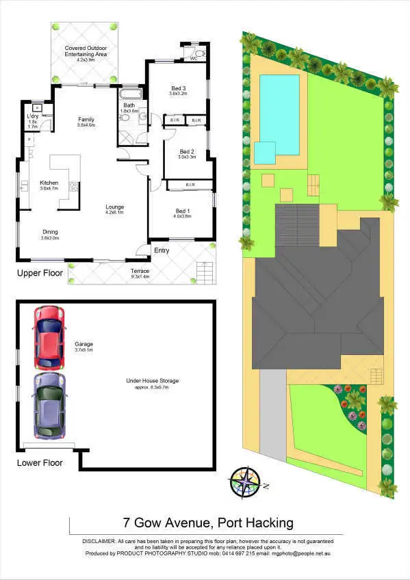 Floorplan of Homely house listing, 7 Gow Avenue, Port Hacking NSW 2229